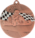 gokart Stahlmedaille Bronze