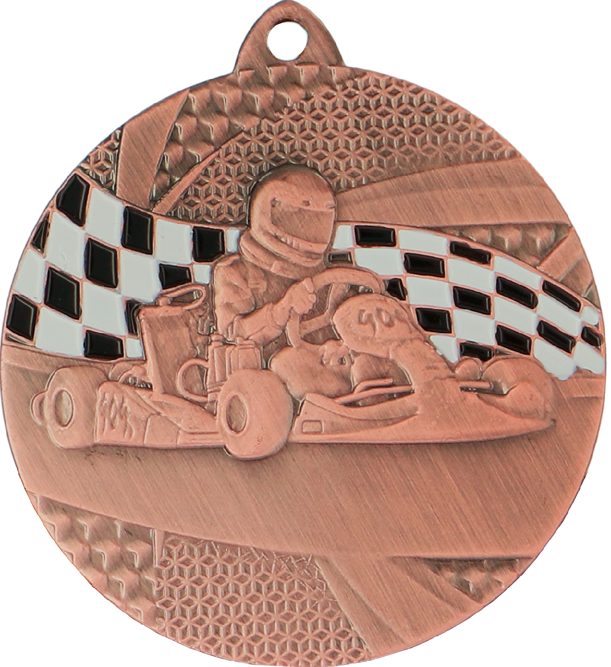 gokart Stahlmedaille Bronze