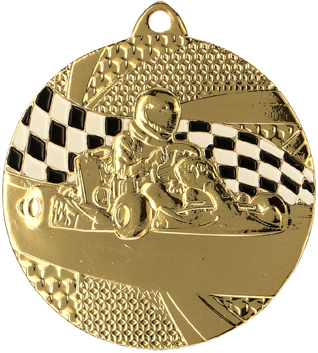 gokart Stahlmedaille