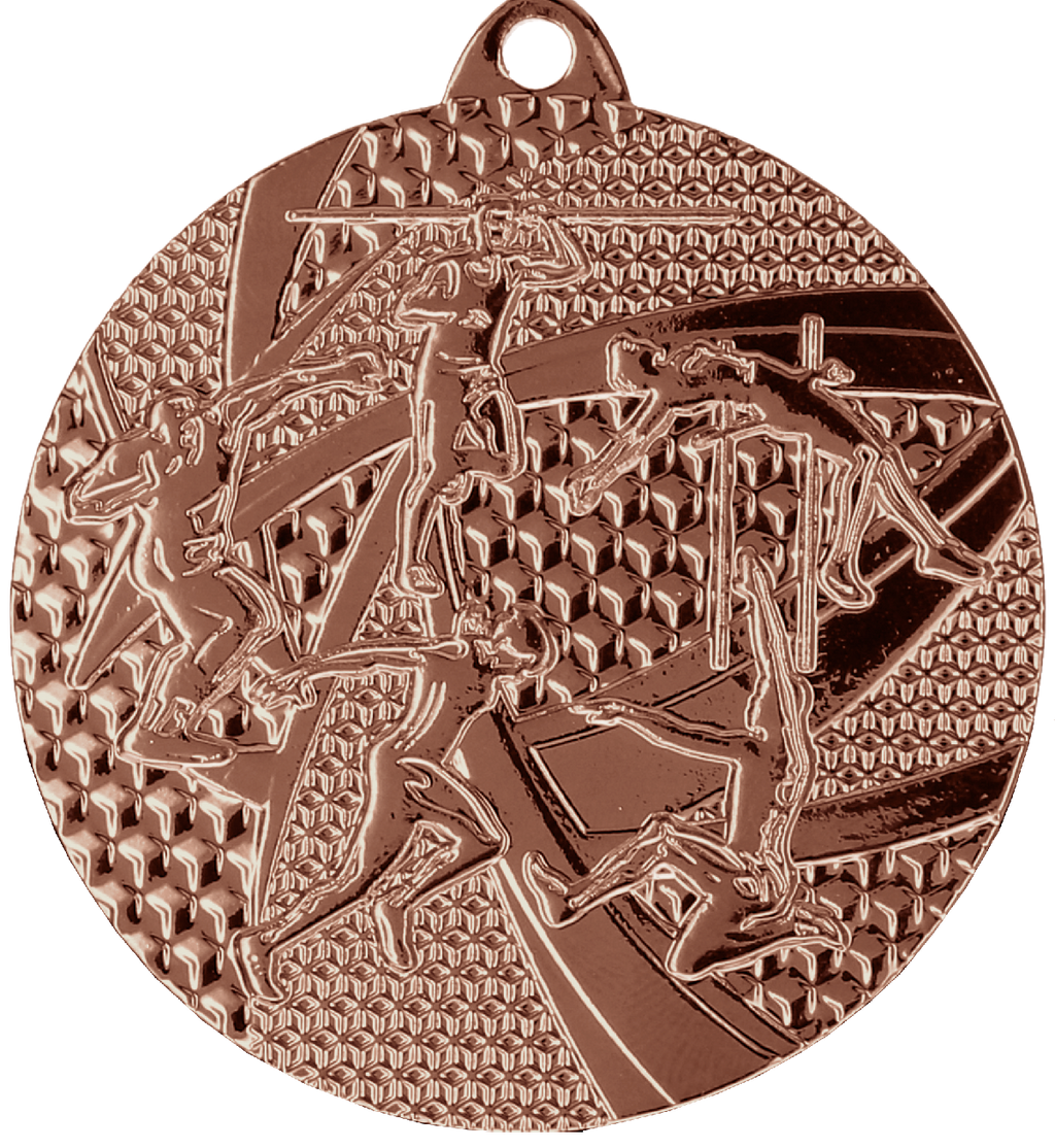 Leichtathletik Stahlmedaille Bronze