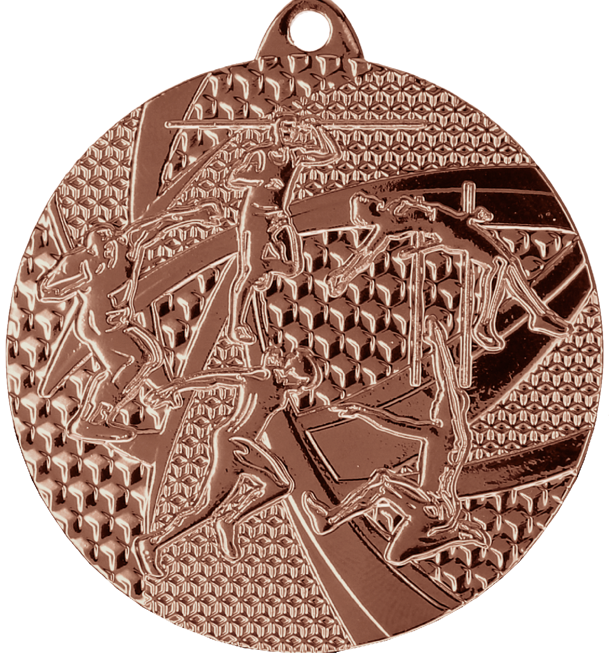 Leichtathletik Stahlmedaille Bronze