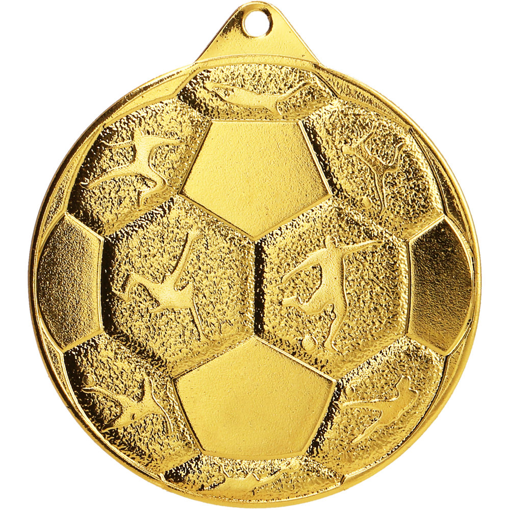 Fußball Stahlmedaille