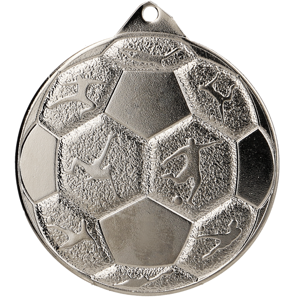 Fußball Stahlmedaille Silber