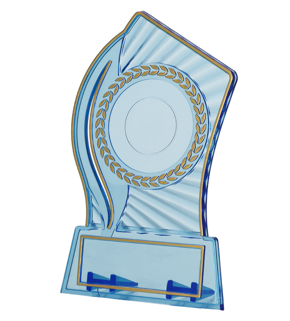 Trophäe Gold transparent
