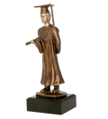 Statuette absolwent