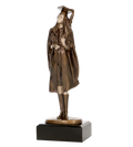 Statuette absolwentka Lernen