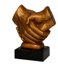 Statuette Handschlag