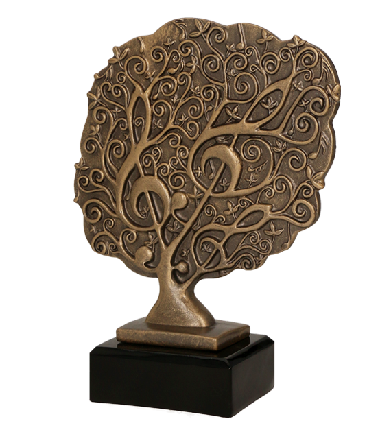 Statuette Musik