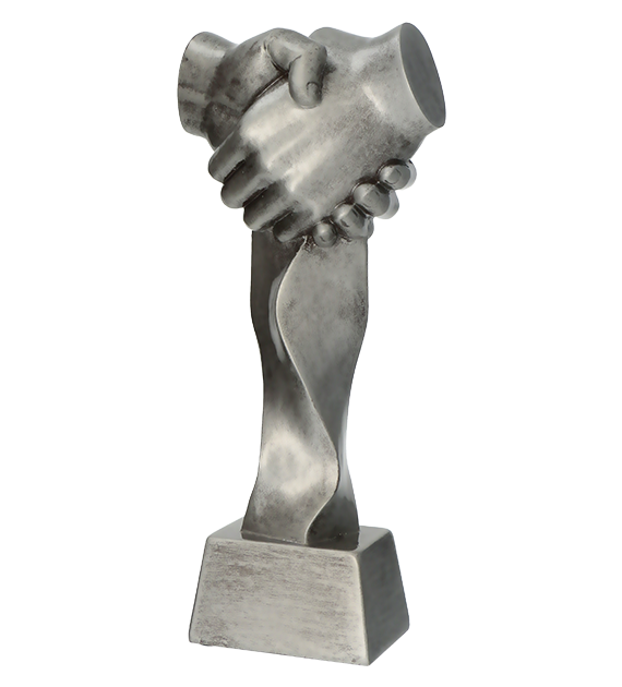 Statuette Handschlag