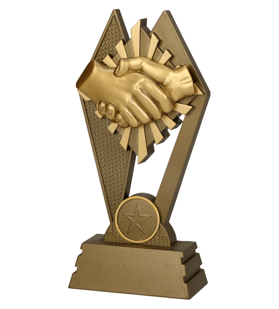 Statuette Handschlag