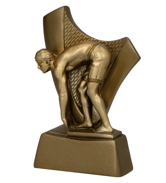 Statuette Schwimmen