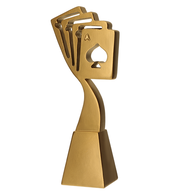 Statuette Gold Linie karty 1