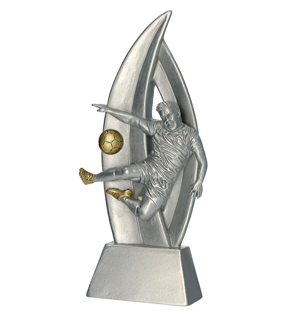 Statuette Fußball Torschütze