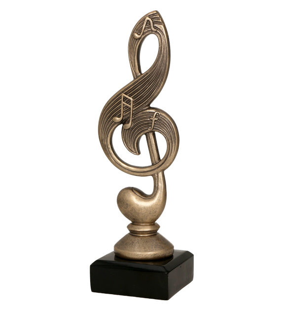 Statuette Musik
