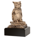 Statuette Schule Eule Lernen