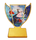 Metalltrophäe Tanz