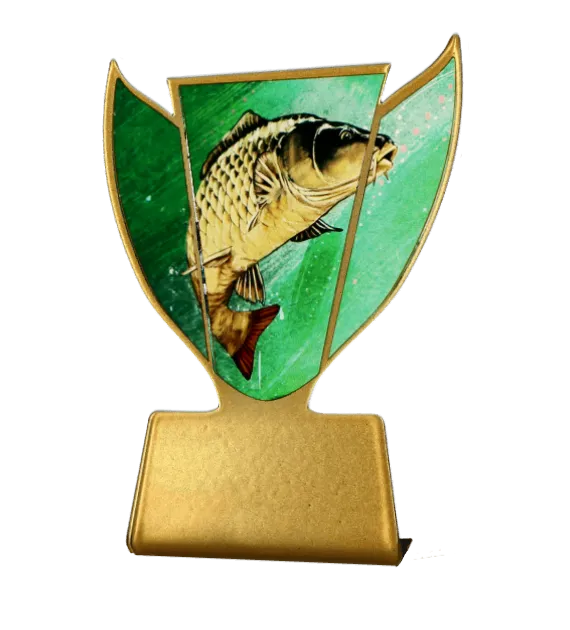 Metalltrophäe Angeln