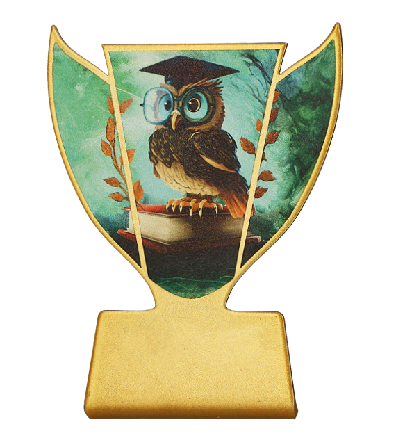 Metalltrophäe Schule