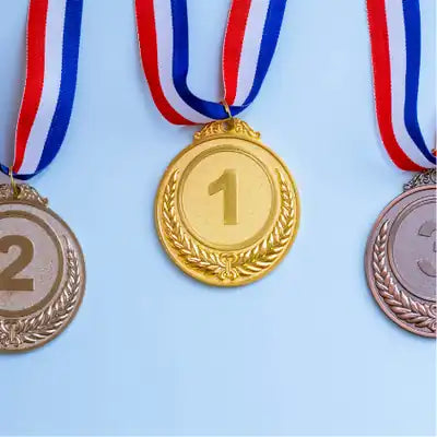 Medaillen für Turniere – Sportmedaillen in Gold Silber Bronze